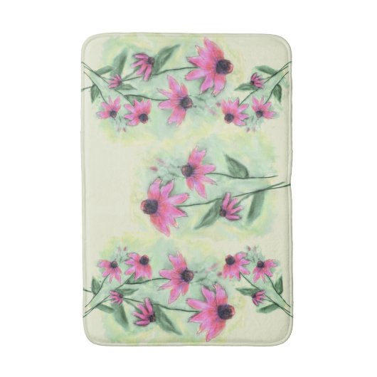 Paarse kone-ventilator badmat (Voorkant Verticaal)