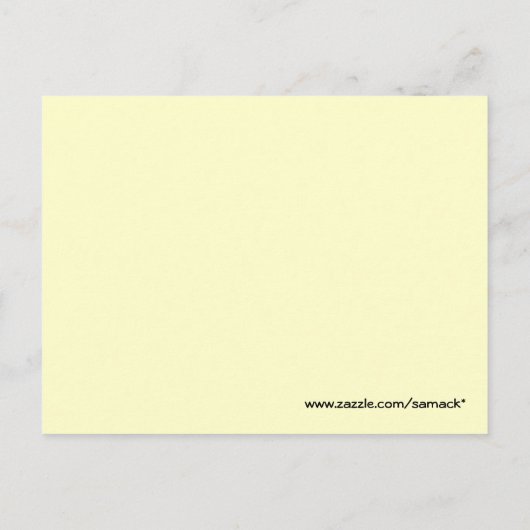 Paarse kone ventilator Echinacea purpureum Briefkaart (Achterkant)