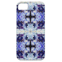 Paarse konijn Yoga iPhone Case by deprise