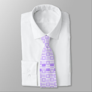 Paarse Koninklijke Troon African Kente Necktie Stropdas