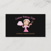 Paarse kookplaat voor kookplaten visitekaartje (Voorkant)