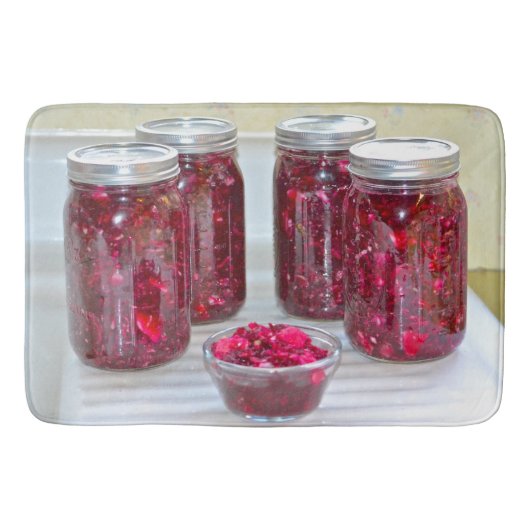 Paarse kool badmat (Voorkant)