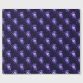 Paarse kool... cadeaupapier (Vlak)