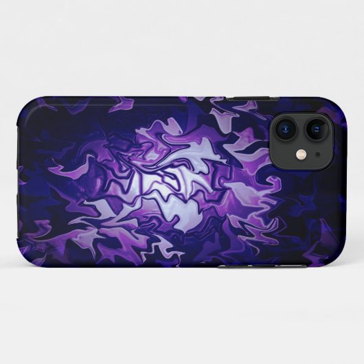 Paarse kool... Case-Mate iPhone case (Achterkant (horizontaal))