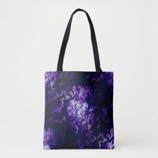 Paarse kool... tote bag (Voorkant)