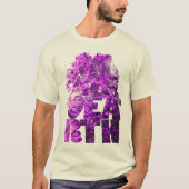 Paarse Koraal Rots T-shirt (Voorkant)
