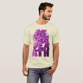 Paarse Koraal Rots T-shirt (Voorkant volledig)