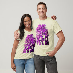 Paarse Koraal Rots T-shirt
