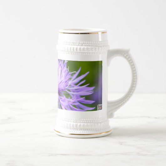 Paarse Korenbloem Bierpul (Rechts)