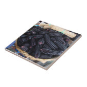 Paarse Korn Peru Tegeltje (Zijkant)