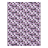 Paarse kosmische katten tafelkleed (Voorkant)