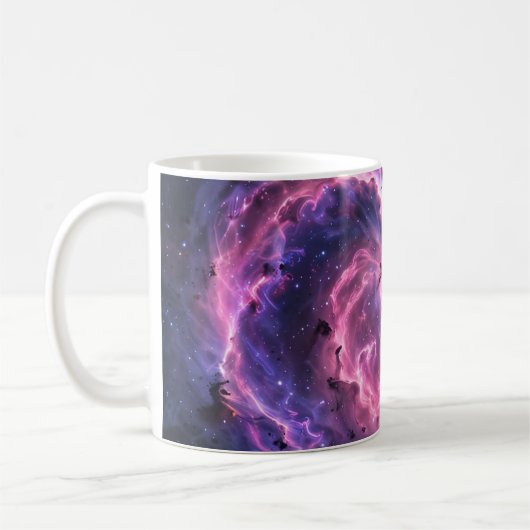 Paarse Kosmische Nevel Mok (Links)