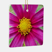 Paarse kosmos Wilde bloem Keramisch Ornament (Rechts)