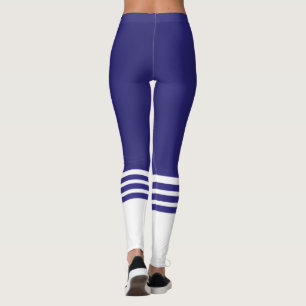 Paarse kostuum leggings