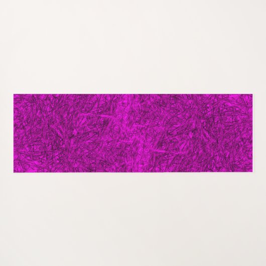 Paarse krabbeltjes yogamat (Achterkant (horizontaal))