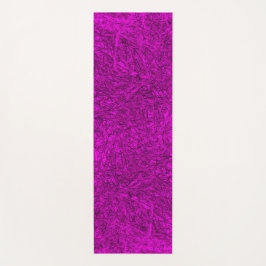 Paarse krabbeltjes yogamat