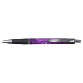 Paarse Kracht Aangepaste Naam Pen (Achterkant)