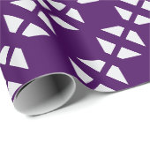 Paarse kracht cadeaupapier (Rol Hoek)