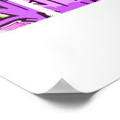 Paarse kracht poster (Hoek)