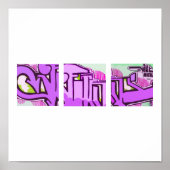 Paarse kracht poster (Voorkant)