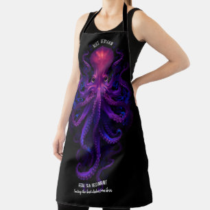 Paarse Kraken Tentakels Squid Monster Octopus Schort