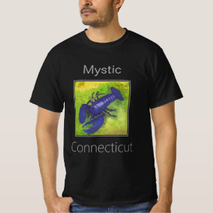 Paarse Kreeft op groen bg Mystic, Connecticut T-shirt