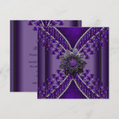 Paarse krinters kaart (Voorkant / Achterkant)