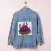 paarse kristal denim jacket (Hangar)