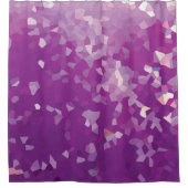 Paarse-kristal Zee Douchegordijn (Voorkant)