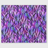 Paarse kristallen. cadeaupapier (Vlak)