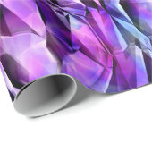 Paarse kristallen. cadeaupapier (Rol Hoek)
