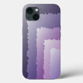 Paarse kristallen Case-Mate iPhone case (Achterkant)