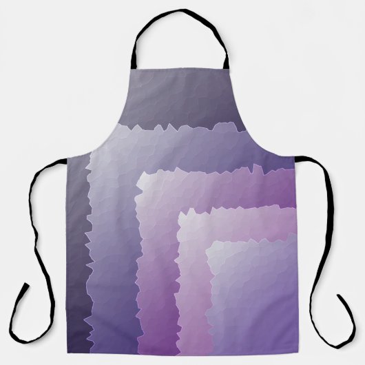 Paarse kristallen schort (Voorkant)