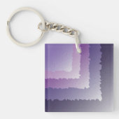 Paarse kristallen sleutelhanger (Voorkant)