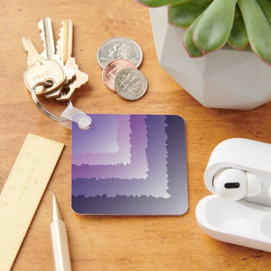 Paarse kristallen sleutelhanger (Bureau)