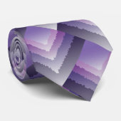 Paarse kristallen stropdas (Opgerold)