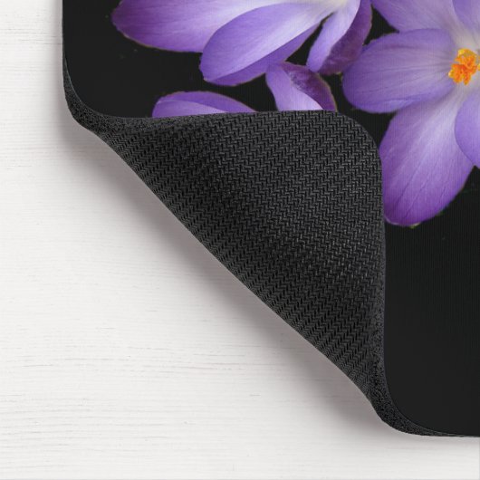 Paarse krokoes muismat (Hoek)