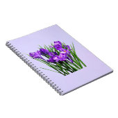 Paarse Krokozen Notitieboek (Rechterzijde)