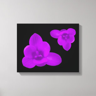 Paarse Krokusbloem Canvasprint Canvas Afdruk