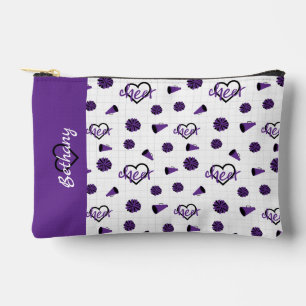 Paarse kronkelharten, pom Poms, Megafone Pattern Etui