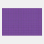 Paarse kronkelharten, pom Poms, Megafone Pattern Inpakpapier Vel (Voorkant 2)