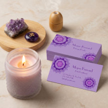 Paarse Kroon Chakra Energie Healer Reiki Zakelijk 