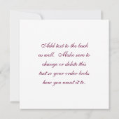 Paarse Kroon Kaart (Achterkant)