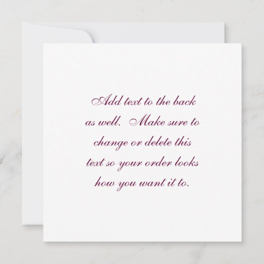 Paarse Kroon Kaart (Achterkant)