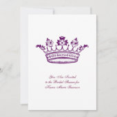 Paarse kroon kaart (Voorkant)