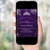 Paarse kroon van de soort kaart