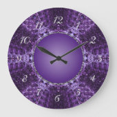 Paarse kroonjuwelen grote klok (Voorkant)