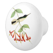 Paarse krowned Fairy Hummingbird Keramische Knop (Rechts)