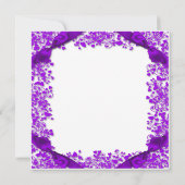 Paarse Kruis Eerste Communie Kaart (Achterkant)