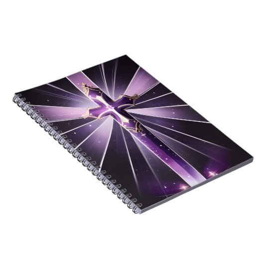 Paarse kruisjournaal notitieboek (Rechterzijde)